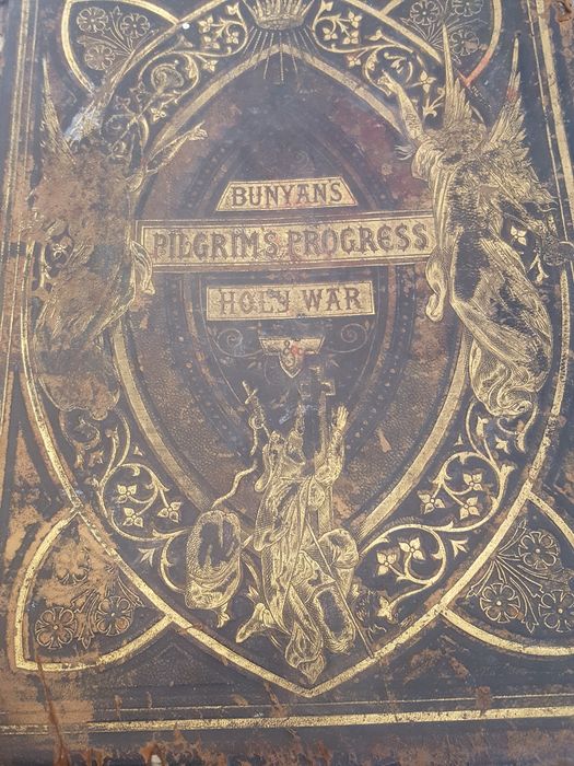 Carte veche 1872 in engleza carte bunyans pilgrim's progress holy war
