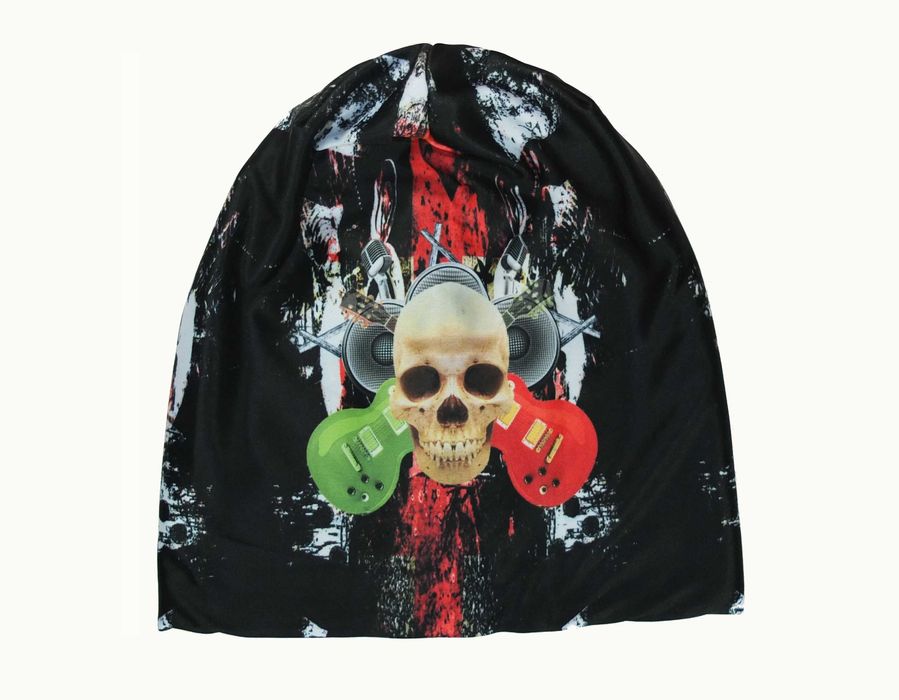 Caciula fes, beanie matase unisex 3d print MADE IN USA