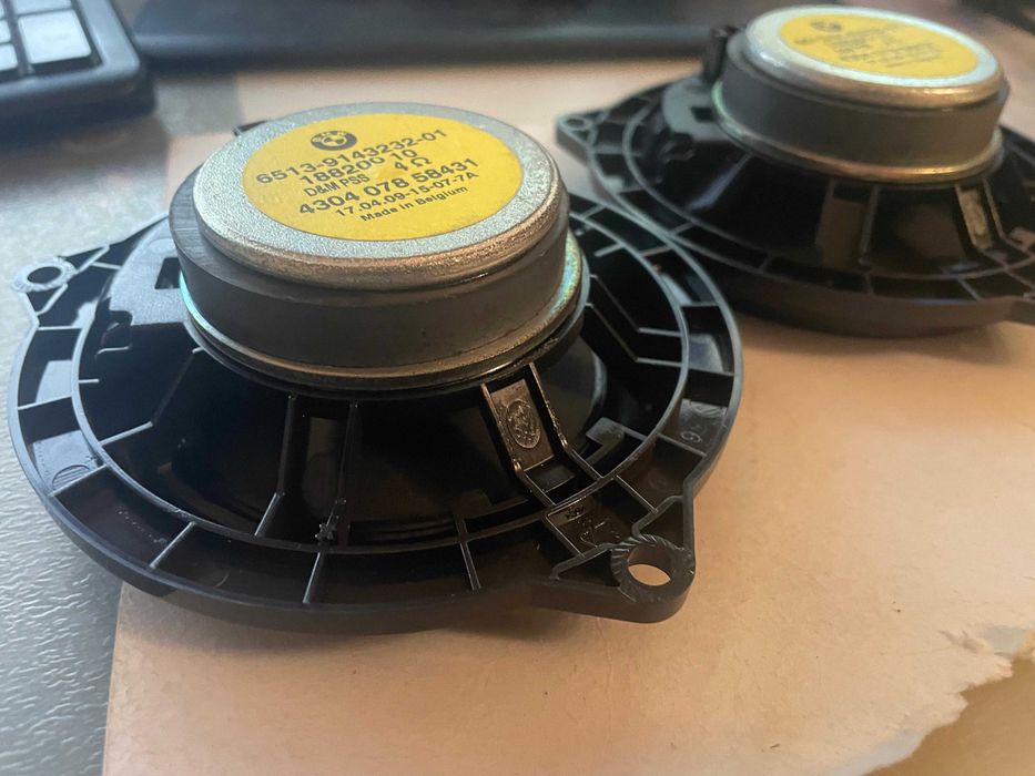 SET BOXE AUDIO  (fata+spate) - BMW serie1 E 80