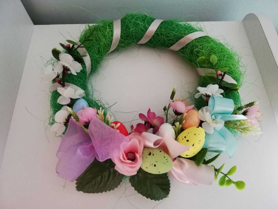 Великденски венци РЪЧНА изработка, ОТСТЪПКА за бройки