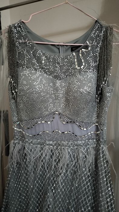 Блестящее вечернее платье.Вечерний ансамбль в пол.Корона в подарок.