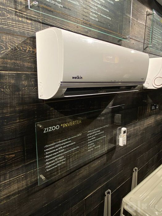 Кондиционер Wellkin модель Zizoo - 9,000 Btu / İNVERTER / Low Voltage