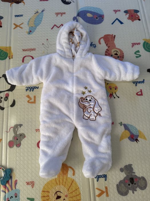 Теплый комбинезон весна осень на девочку