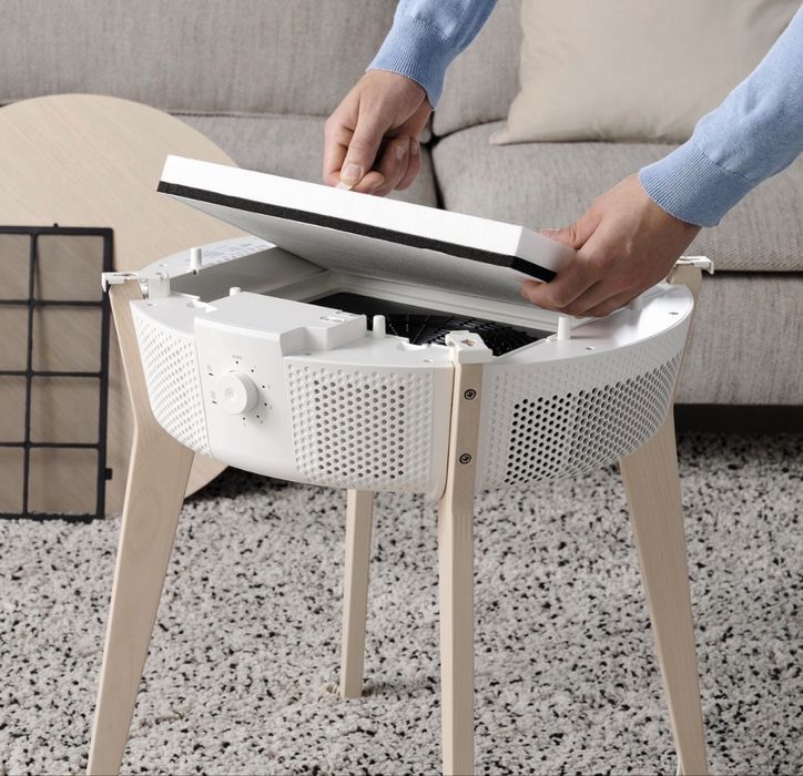 Masuta cu purificator aer ikea starkvind+ filtru suplimentar