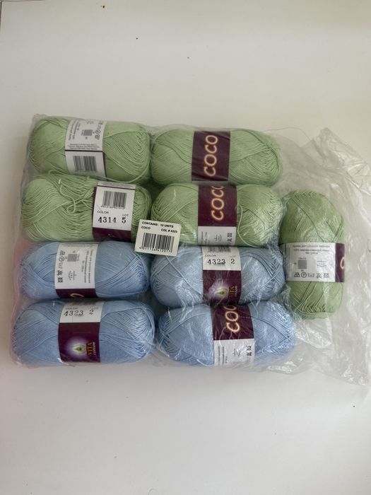 Хлопковая пряжа coco