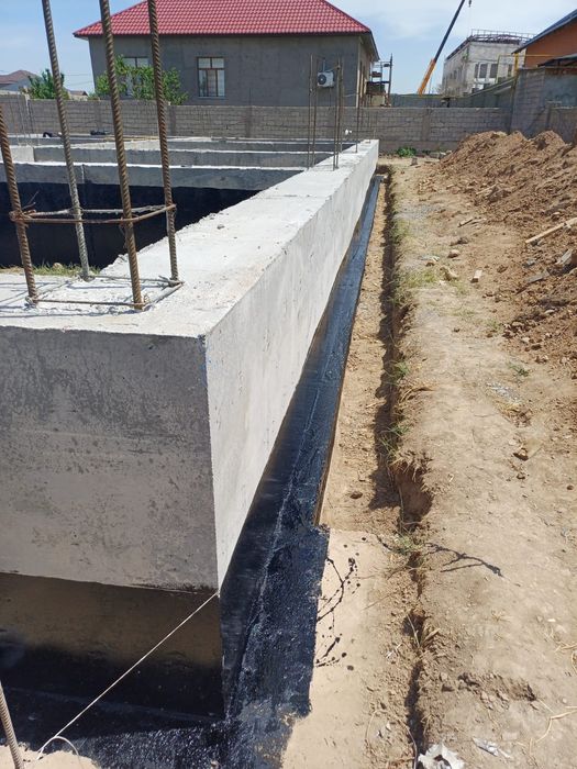 Заливка Фундамент со своей Опалубки.
