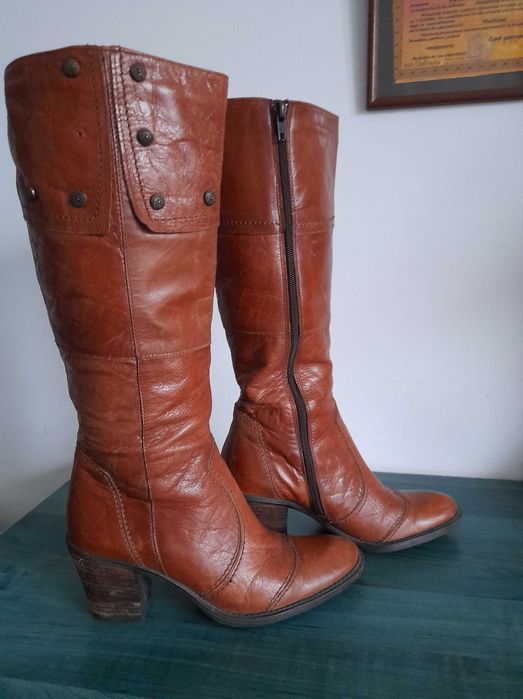 Cizme  dama din piele marimea 36