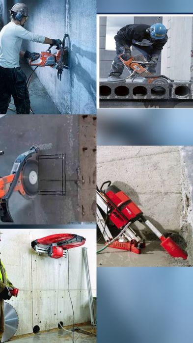 Beton kesish va teshish xizmati