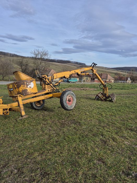 Brat graifer săpat încărcător gunoi  tractor