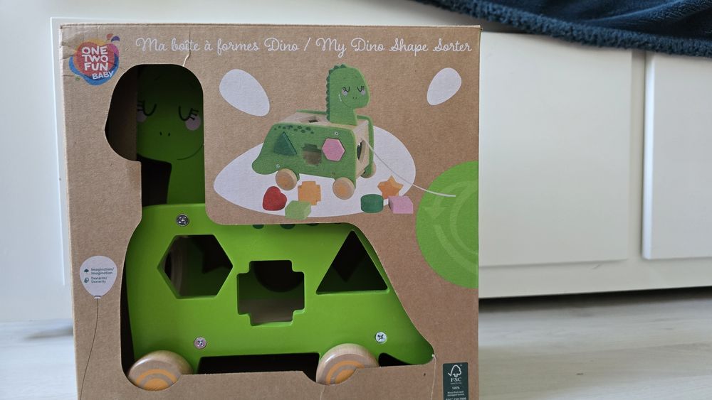 Jucarie lemn dinozaur