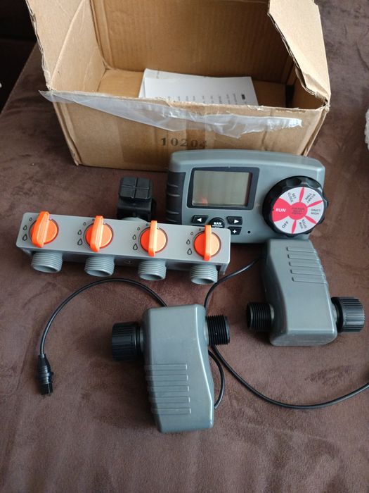 таймер за поливане автоматичен,единичен, двоен , троен и четворен