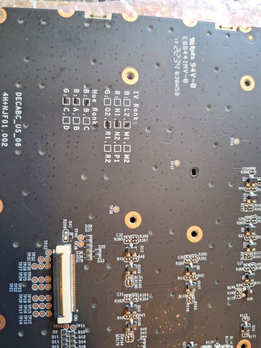 Клавиатура Alienware M15 R5, M15 R6, X17 R1