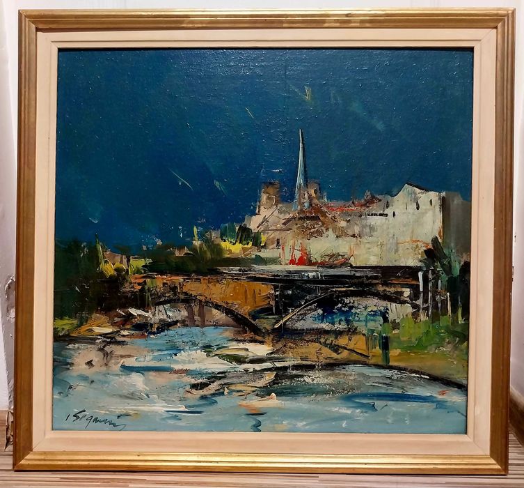 Tablou mare / Ulei pe pânză Iulian SEGĂRCEANU