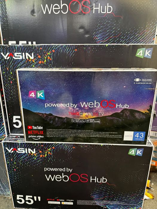 Телевизор Yasin Webos 55 дюймов