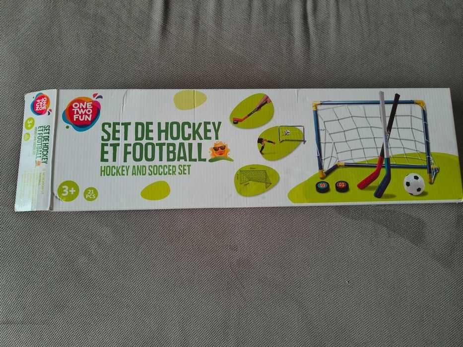 Set de hockey and footbal