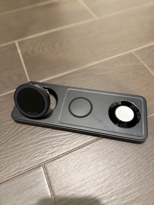 Incarcator wireless Anker, "MagGo" 15W, 3-in-1