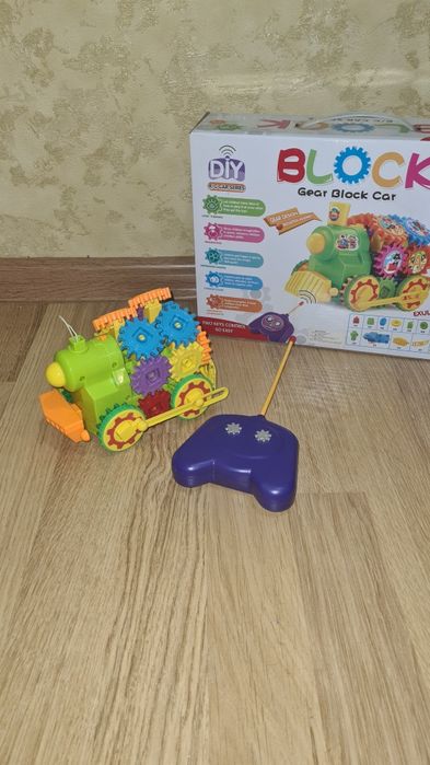 Паровозик-конструктор