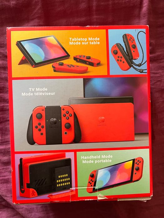 Nintendo Switch OLED Red (Super Mario Edition)