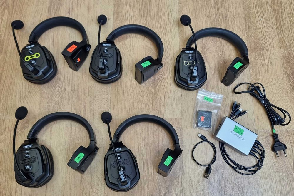 Интерком система Saramonic Witalk с 5 слушалки (единични)