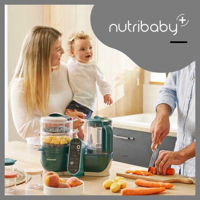 Robot multifunctional pentru gatit 6 in 1 Babymoov Nutribaby - RESIGILAT
