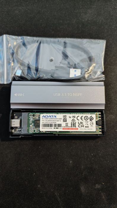 Продам ssd m2 Adata su650 512gb.