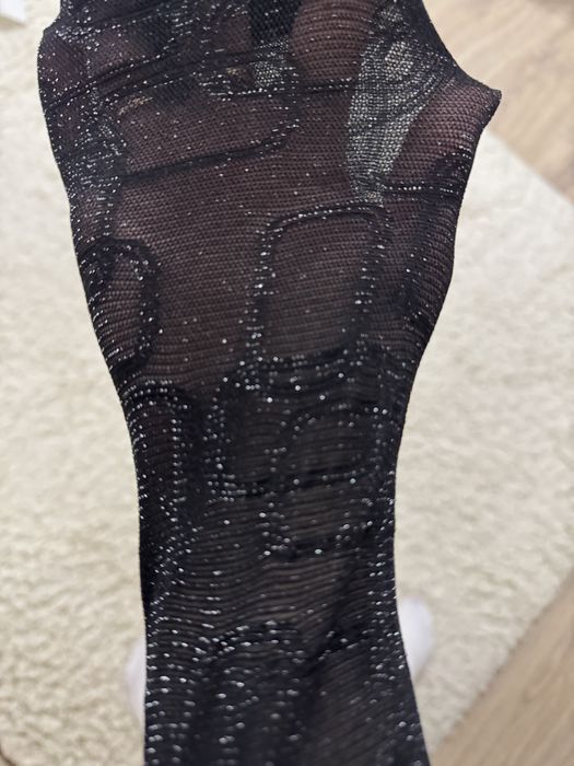 Колготки с блеском , с рисунком