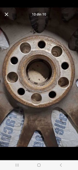 Jante aliaj audi + Cauciucuri vară Continental 225 50 R17 Y XL