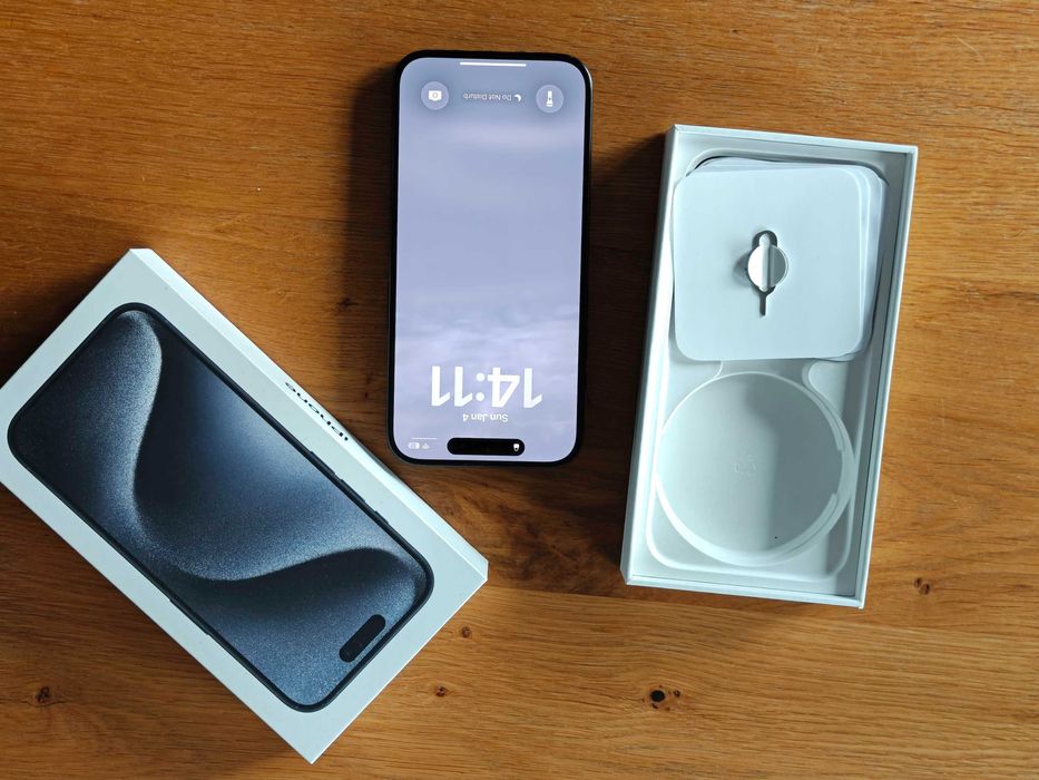 iPhone 15 Pro Titanium Blue 128GB