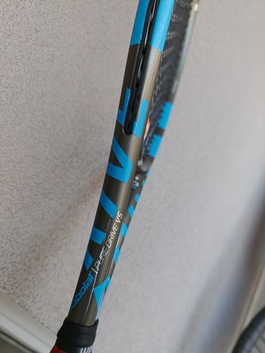 Babolat pure drive 98 vs 16x19 грип 3