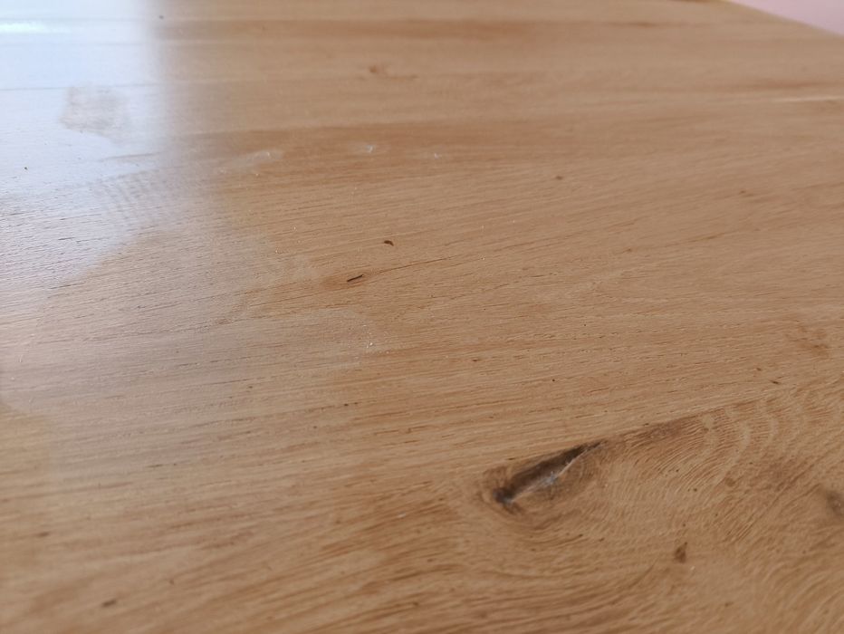 Трапезна маса от масив бял дъб