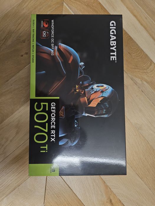 Gigabyte Windforce RTX 5070 TI ! SIGILATA
