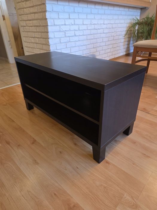 Заглавие: ТВ шкаф / ТВ поставка венге 90x40x48.5 см