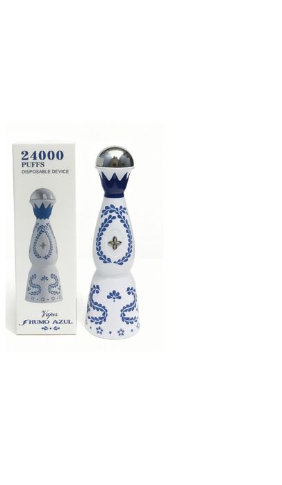 Narghilea/Vape-uri/ Țigări electronice /E-shisha – Design Tequila  Humo Azul 24k