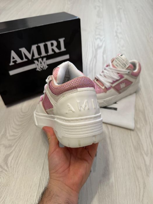 Adidasi AMIRI Laced | Amiri ROZ Cu Pietre | Adidasi Baieti Fete