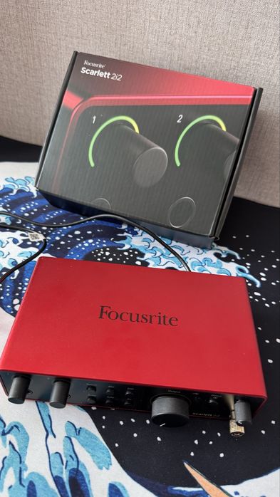 Focusrite Scarlett 2i2 4th Generation звуковая карта