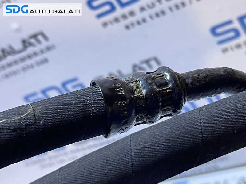 Conducta Conducte Teava Tevi Ulei Lichid Radiator Racire Transmisie Cutie Viteze Automata Skoda Superb 1 2.5 TDI V6 2002 - 2008 Cod 4B0317815A 8D0317819M