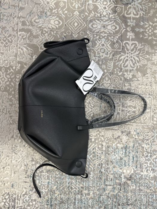 Geantă neagră de umar, nouă cu etichetă, Polene