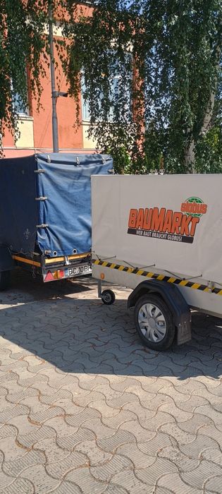Închiriez remorca 750 kg- Fara garanție
