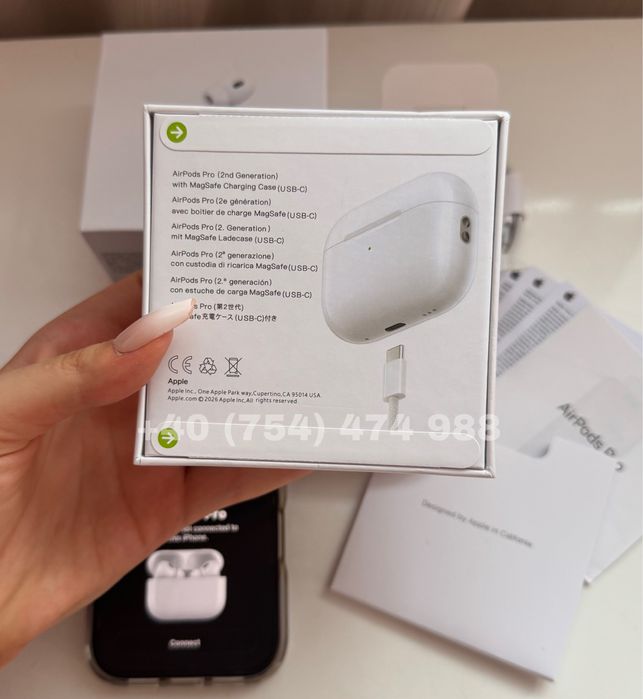 AirPods Pro 2 Sigilate (Premium) - Livrare 24h