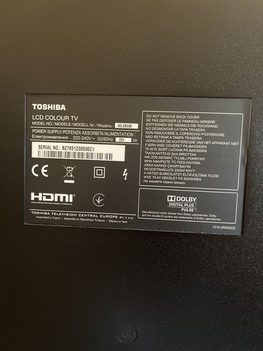 Телевизор TOSHBA