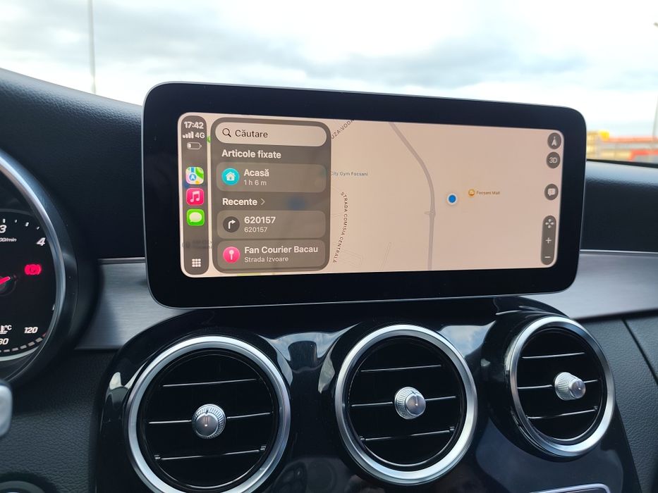 SD Card USB Harti GPS Mercedes Garmin activare CarPlay Android YouTube