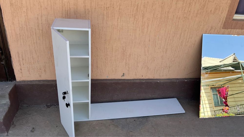 Шкаф айна парикмахерское