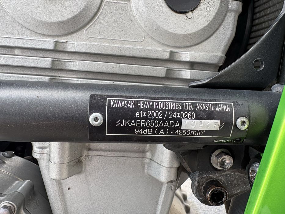 Kawasaki Er6N 650 CC fara ABS 2008