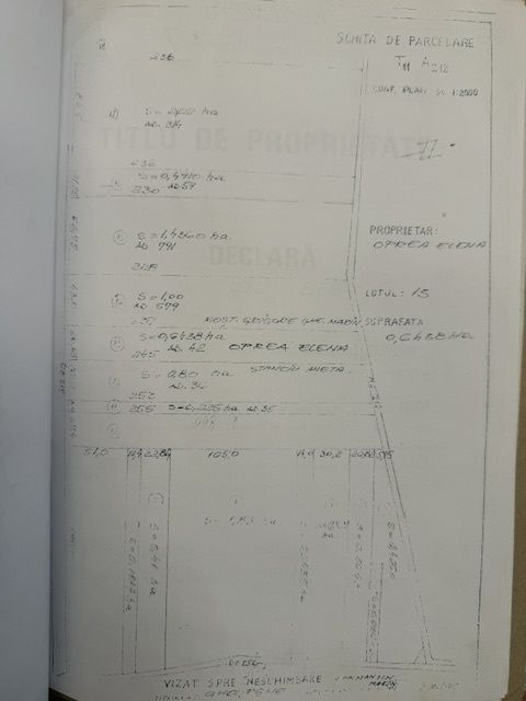 Super oferta, Teren Otopeni, 6438 mp, pretabil cartier residential, zona Cirpian Porumbescu, proiect 9 case