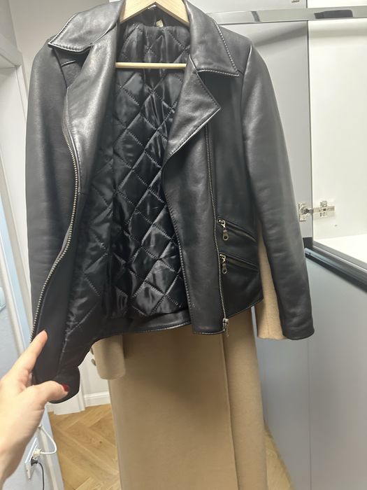 Vand geaca piele naturala matlasata