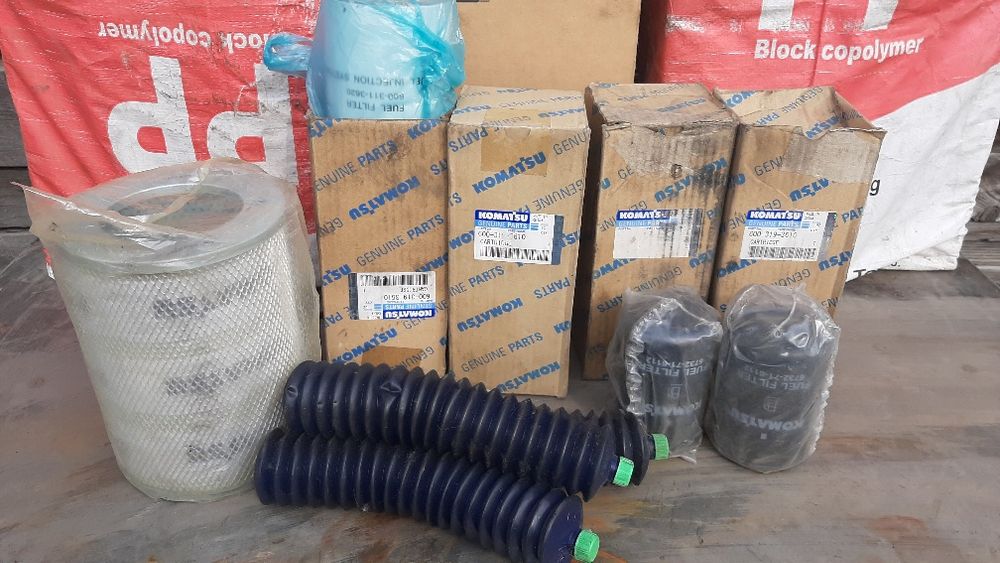 фильтры на  САТ и KOMATSU