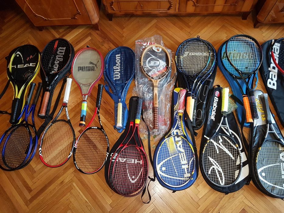 Rachete tenis profesonale si/sau vintage , dar si squash ,badminton :