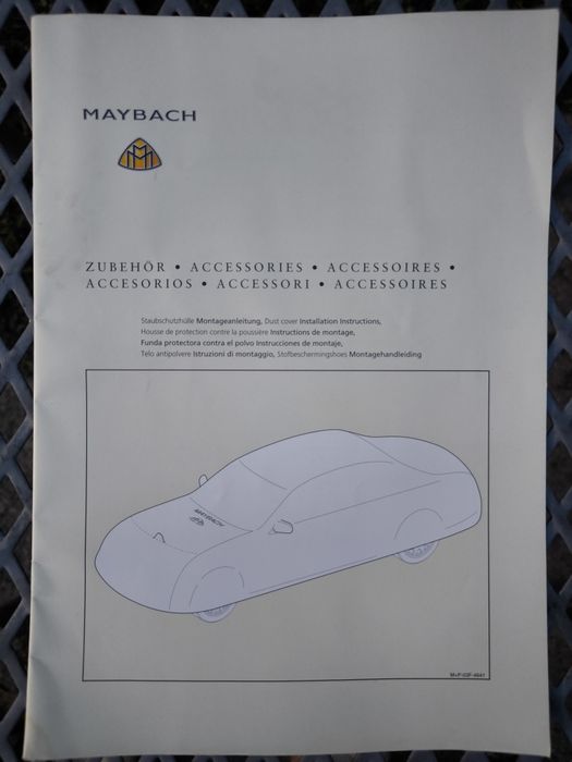 Maybach чехол оригинал
