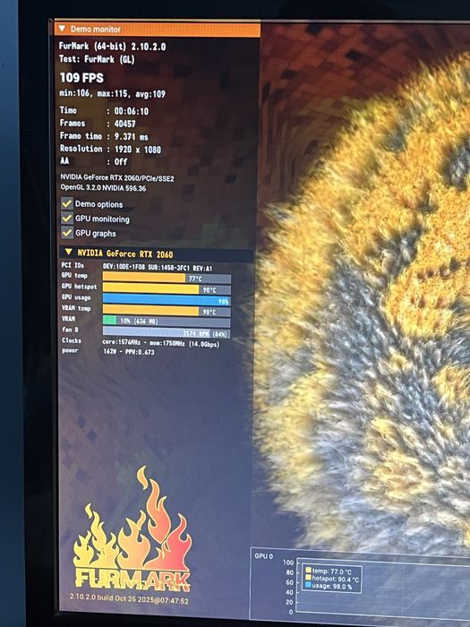 Gigabyte GeForce RTX 2060 OC 6GB