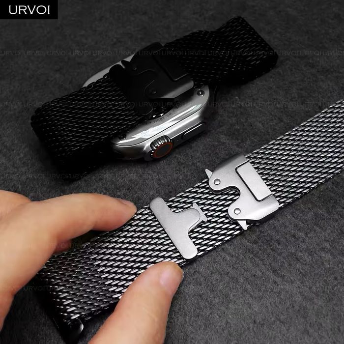 Метална каишка Titanium Milanese за Apple Watch ULTRA/SE/10/9/8/7/6/5